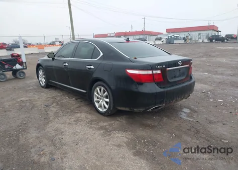 2009 Lexus Ls 460 from USA, damaged, VIN JTHBL46F995089603